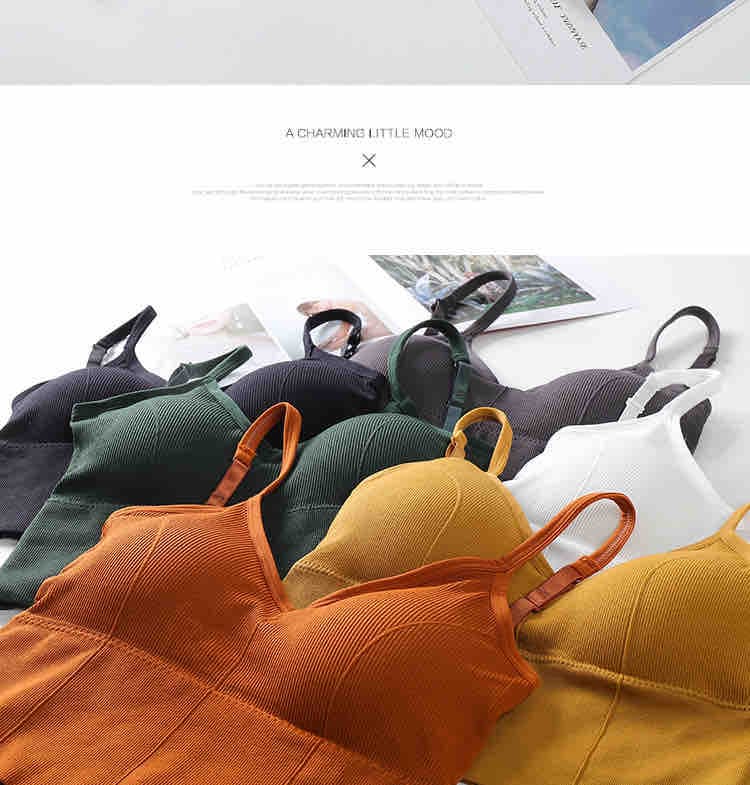 3 in 1 cotton bralette