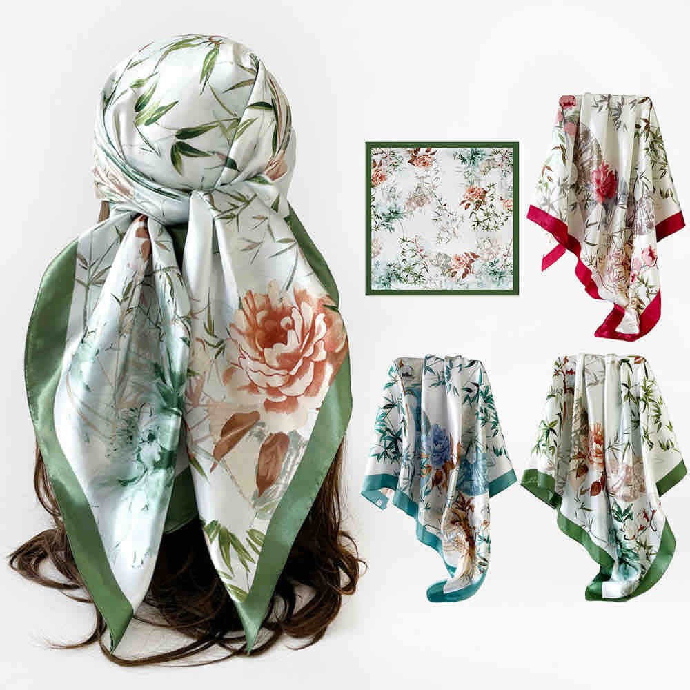 New floral scarf