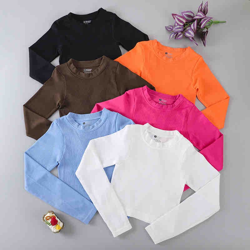 Thick long sleeve plain top