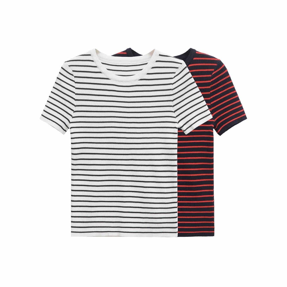2 in 1 stripes basic top