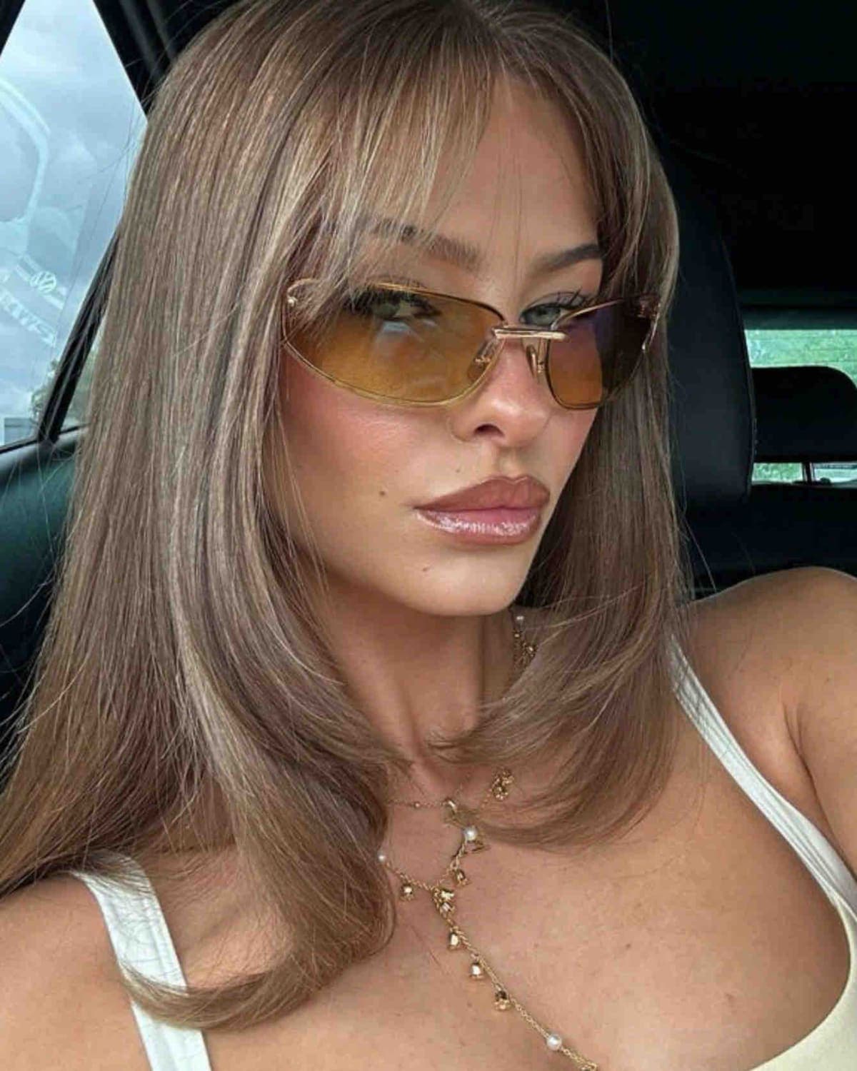 Vintage viscose glasses