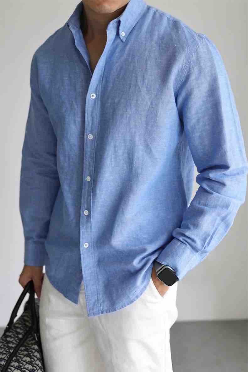 Linen 9-5 shirt